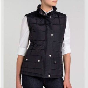 NWT R.M. Williams Black Wilpena Creek Full Zip Quilted Puffer Vest Women's 10